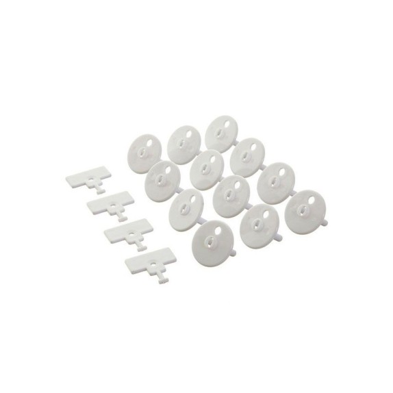 Προστατευτικό κάλυμμα πρίζας 12τμχ & 4 κλειδιά DreamBaby BR74714