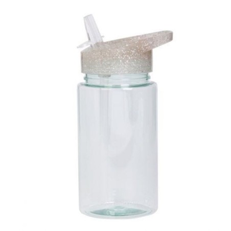 Παγούρι A Little Lovely Company Glitter-Silver 450ml DBGLSI31