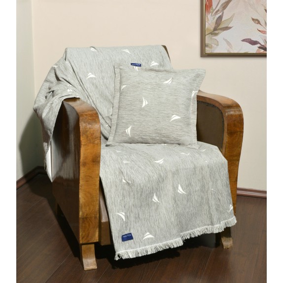 Ριχτάρι Πολυθρόνας Nautica Γκρι Logo 170x180