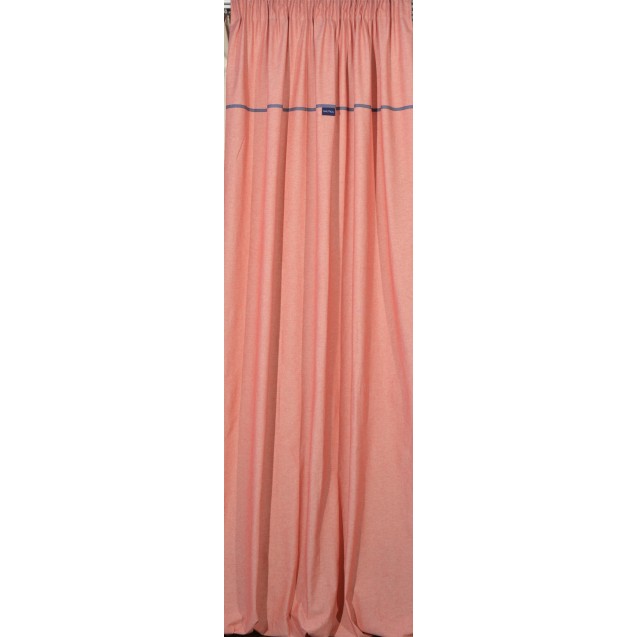 Κουρτίνα με Τρέσα Nautica Κόκκινο 145x270