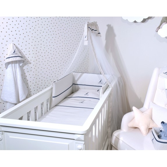 Σετ Προίκας 4 Τεμαχίων Nautica 924 Μπεζ Καρρώ