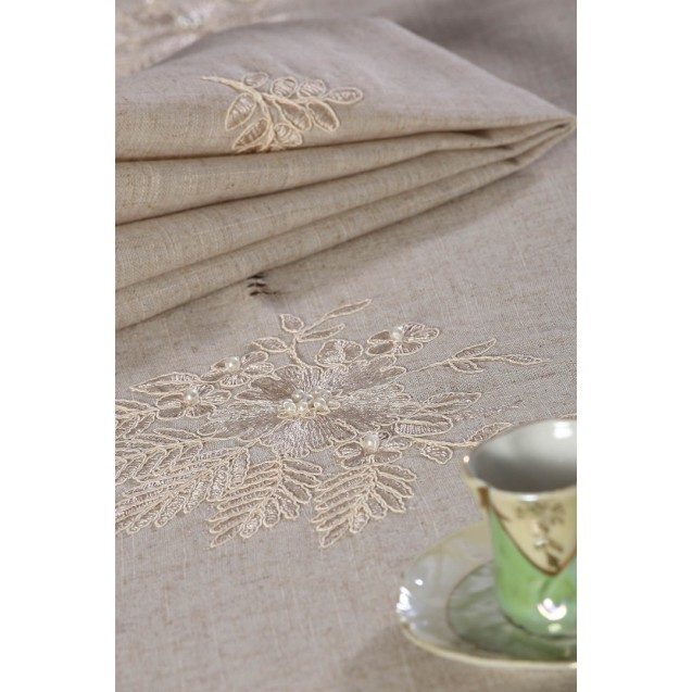 Τραπεζομάντηλο Silk Fashion 4006 Γκρι