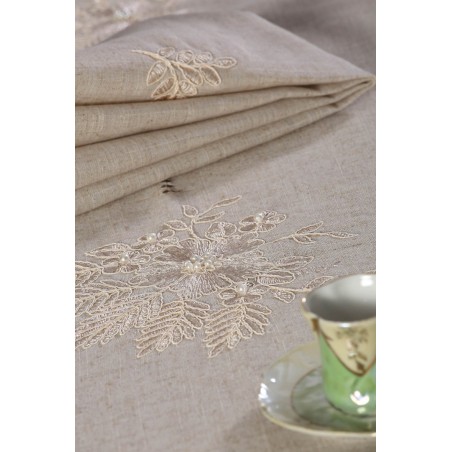 Τραπεζομάντηλο Silk Fashion 4006 Γκρι