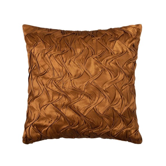 Μαξιλαροθήκη Διακόσμησης Silk Fashion 1018 Bronze 45x45