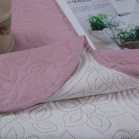 Σετ Κουβερλί Μονό 2 Τεμαχίων Silk Fashion Solid Amethyst/Cream 160x220