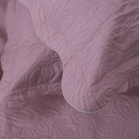 Σετ Κουβερλί Μονό 2 Τεμαχίων Silk Fashion Solid Amethyst/Cream 160x220