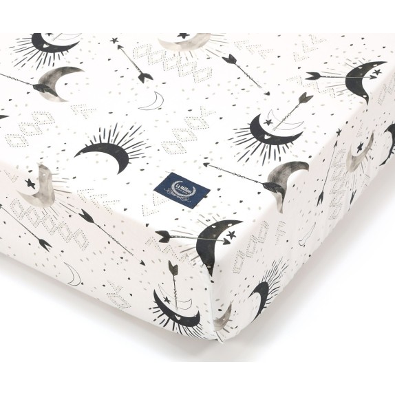 Σεντόνι Κούνιας με Λάστιχο La Millou Bright Luna 70x140