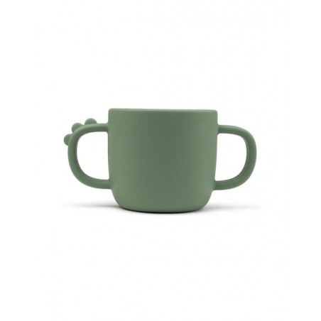 Κούπα Με Χερούλια Done By Deer Croco Green BR75628