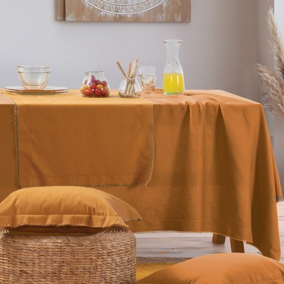 Τραπεζομάντηλο Nef-Nef Minimal Yellow 140x180