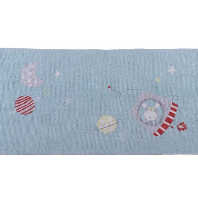 Χαλί Nef-Nef Baby Space Aqua 70x140