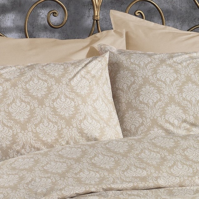 Μαξιλαροθήκη Dimcol Οφηλία 275 Μπεζ 50x70