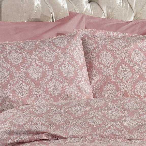 Μαξιλαροθήκη Dimcol Οφηλία 277 Ροζ 50x70