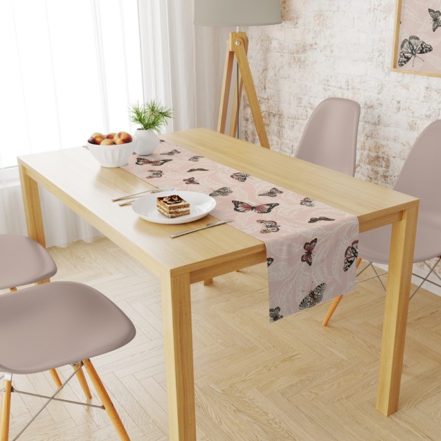 Runner Dimcol Butterfly 450 Κοραλί 40x180