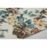 Τραπεζομάντηλο Dimcol Vintage Flower 480 Εκρού-Aqua 140x180