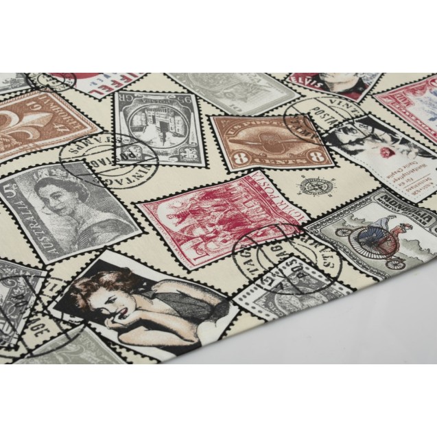 Τραπεζομάντηλο Dimcol Vintage Post Stamps 482...