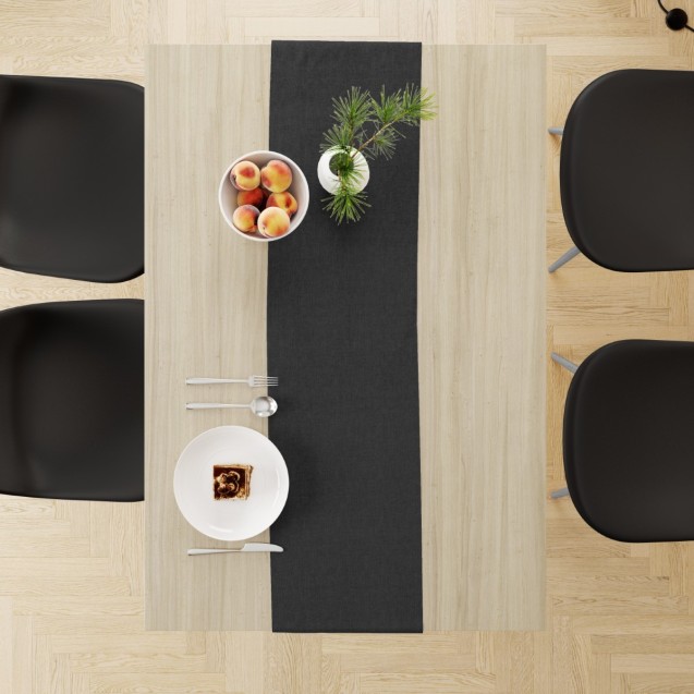 Runner Dimcol Panama Μαύρο 40x180