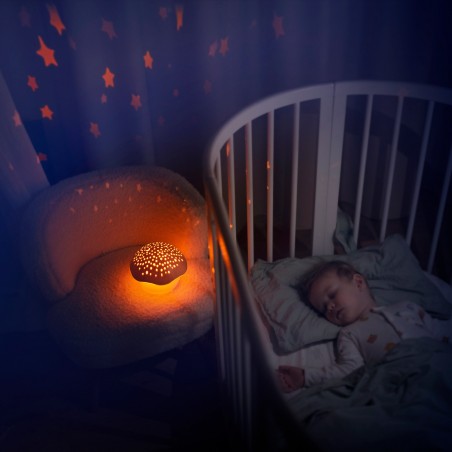 Μουσικός Προβολέας Pabobo Mushroom Stars Pink BR76567