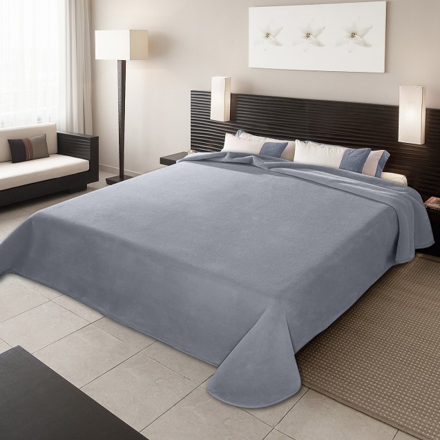 Κουβέρτα Βελουτέ King Size Belpla Ster Grey 51...
