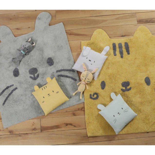 Χαλί Nef-Nef Hello World Yellow 125x100