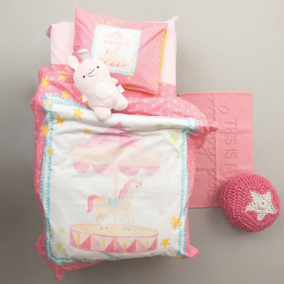 Σετ Σεντόνια Κούνιας 3 Τεμαχίων Palamaiki Happy Baby 592...