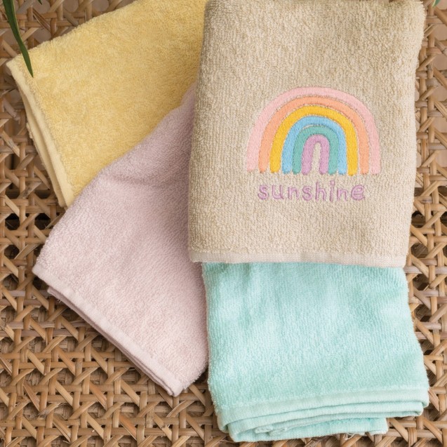 Σετ Πετσέτες Προσώπου 4 Τεμαχίων Palamaiki...