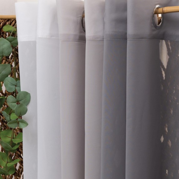 Κουρτίνα με Τρουκς Palamaiki Yara Beige 140x260