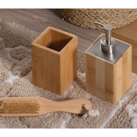 Δοχείο Κρεμοσάπουνου Nef-Nef Woody Brown