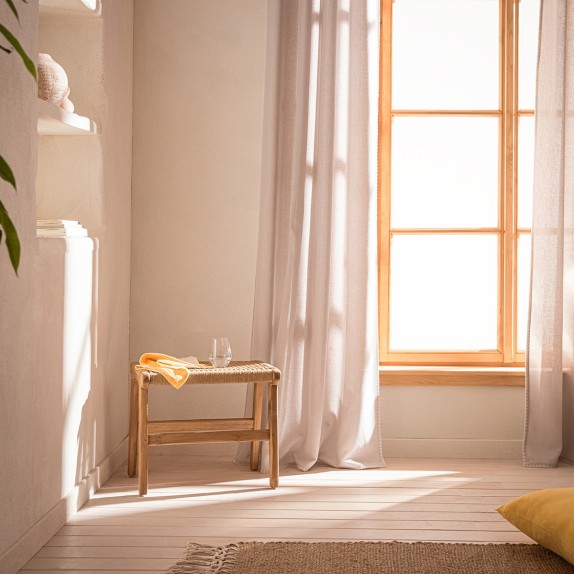 Κουρτίνα με Τρουκς Gofis Home Pundo Water Grey 436/34...