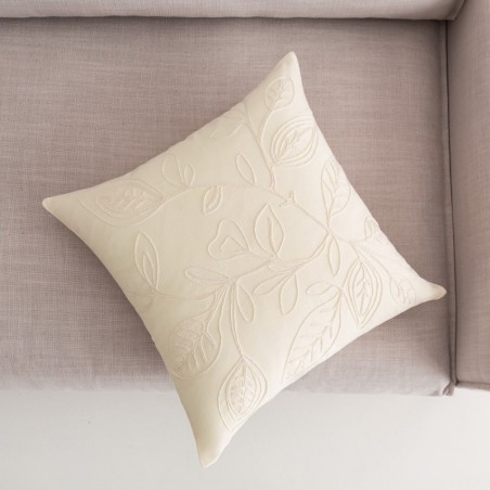 Μαξιλαροθήκη Διακόσμησης Gofis Home Light Veil Vanilla 381/05 43x43