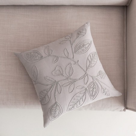 Μαξιλαροθήκη Διακόσμησης Gofis Home Pale Water Grey 381/34 43x43