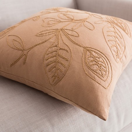 Μαξιλαροθήκη Διακόσμησης Gofis Home Indigo Jute 381/36 43x43