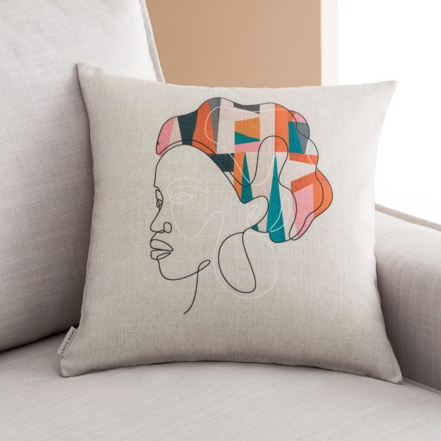 Μαξιλαροθήκη Διακόσμησης Gofis Home Monifa 056...