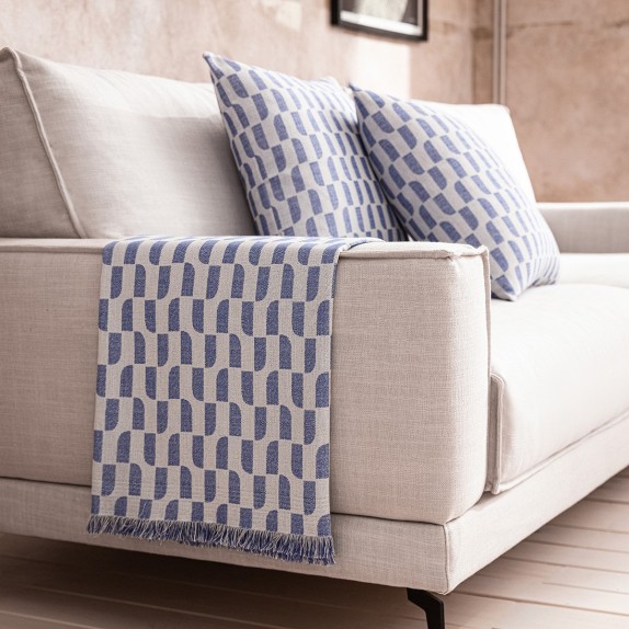 Ριχτάρι Πολυθρόνας Gofis Home Denise Marine Blue 518/09...