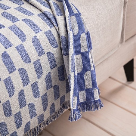 Ριχτάρι Πολυθρόνας Gofis Home Denise Marine Blue 518/09 180x180