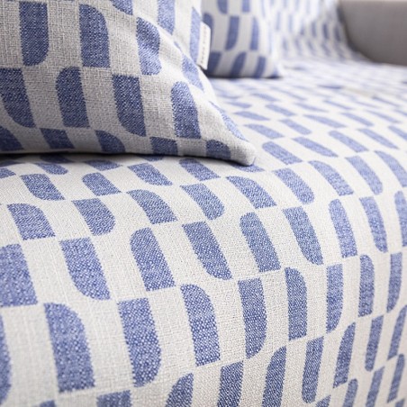 Ριχτάρι Τετραθέσιου Gofis Home Denise Marine Blue 518/09 180x350