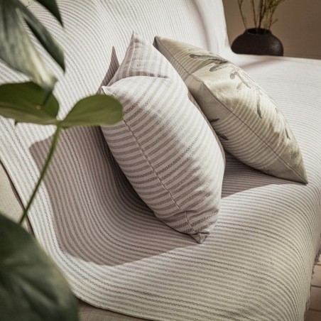 Ριχτάρι Τριθέσιου Gofis Home Lined Sand 390/21 180x310