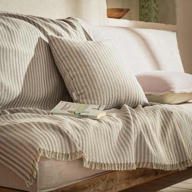 Ριχτάρι Πολυθρόνας Gofis Home Lined Rock Grey...