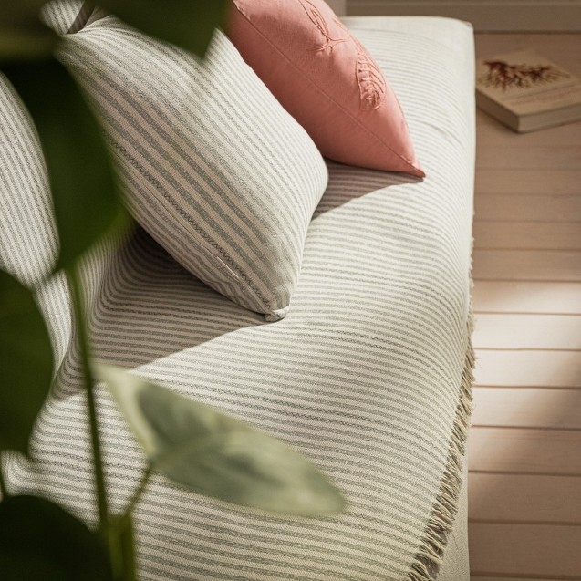 Ριχτάρι Πολυθρόνας Gofis Home Lined Rock Grey...