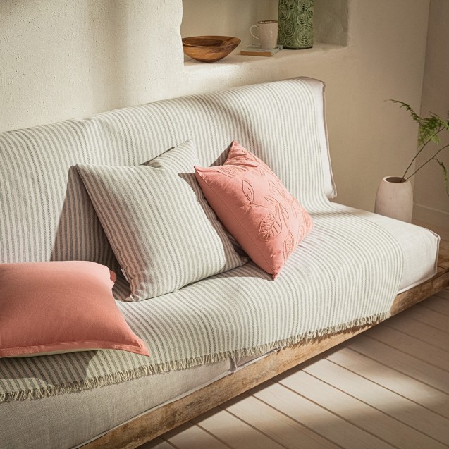 Ριχτάρι Πολυθρόνας Gofis Home Lined Rock Grey...