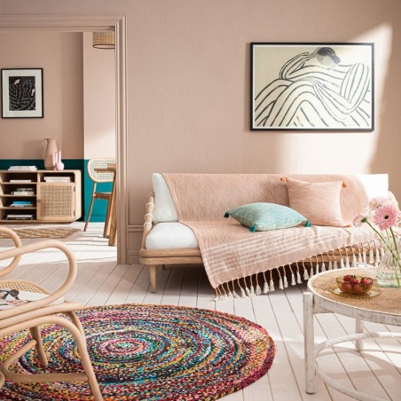 Διακοσμιτικό Ριχτάρι Gofis Home Dreadlocks Honey Brown 504/12 130x180