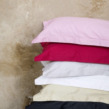 Σετ Μαξιλαροθήκες 2 Τεμαχίων Nima Superior Satin Black 52x72+5