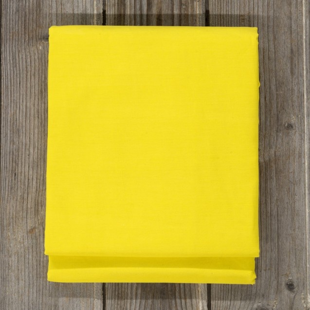 Σεντόνι Ημίδιπλο Nima Unicolors Yellow 180x260