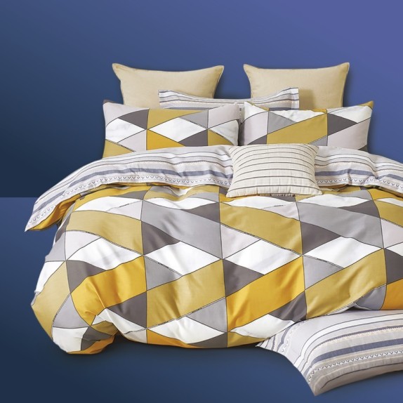 Σετ Σεντόνια Υπέρδιπλα 4 Τεμαχίων Sb home Victoria 230x260