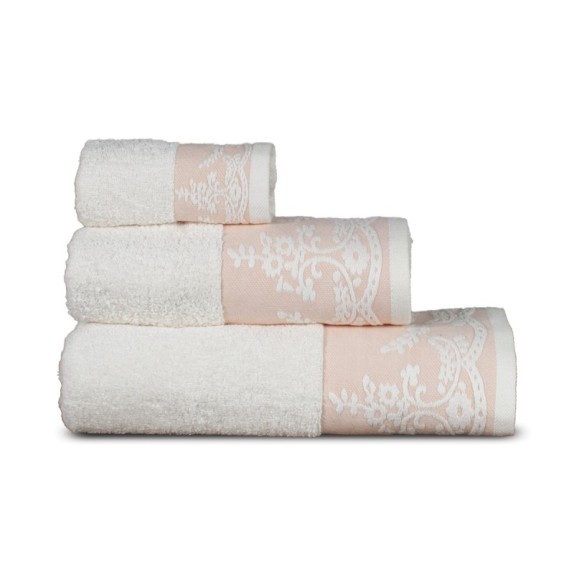 Πετσέτα Προσώπου Sb home Karin Salmon 50x90