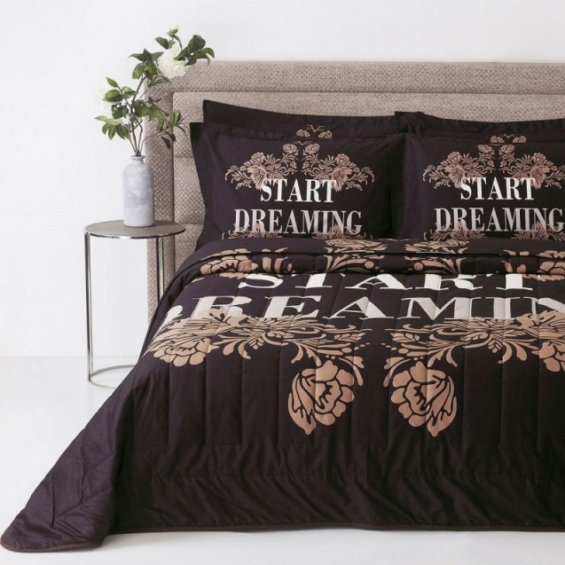 Σετ Κουβερλί King Size 3 Τεμαχίων 19V69 Sognare...