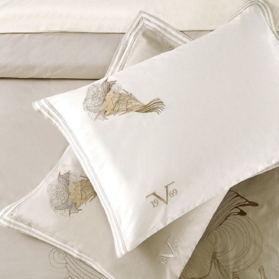 Σετ Σεντόνια King Size 4 Τεμαχίων 19V69 Rossa Cream 240x270