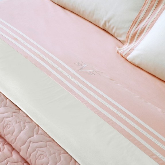 Σετ Σεντόνια King Size 4 Τεμαχίων 19V69 Gramma Pink 240x270