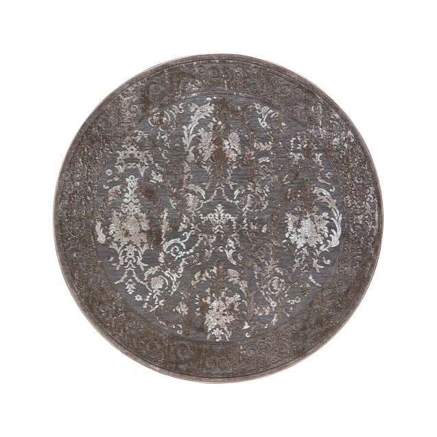 Χαλί Στρόγγυλο MADI Regal Grey Δ155