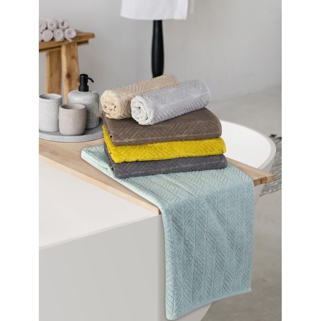 Πετσέτα Προσώπου MADI Herb Anthracite 50x90