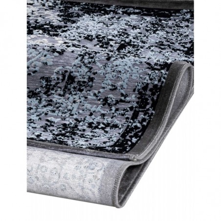 Χαλί Διάδρομος MADI Labyrinth Petrol Πλάτους 65 εκατοστών